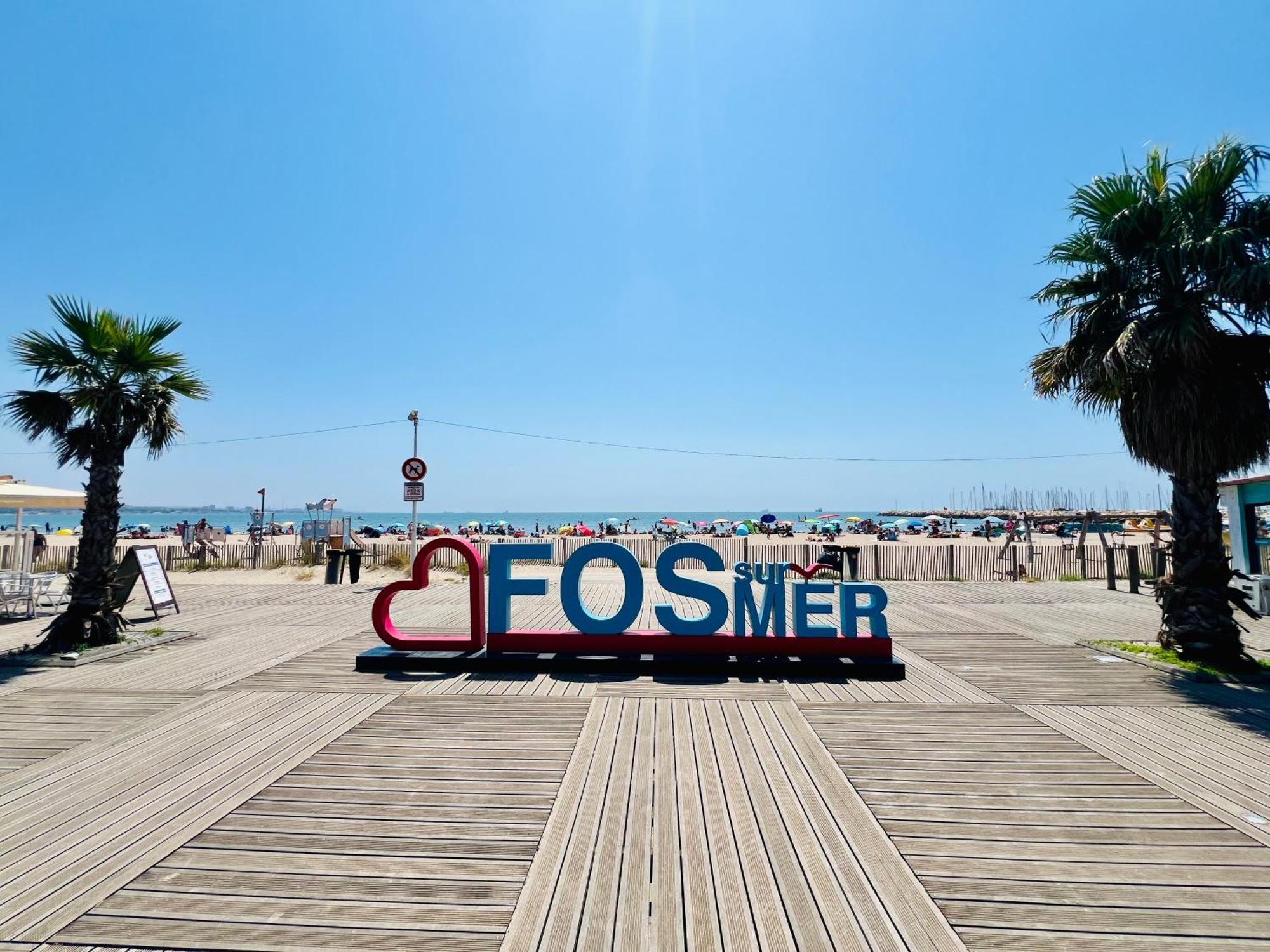 Perle Du Rivage - Plage 50M, Clim, Wifi, 2 Pers Fos-sur-Mer Exteriér fotografie